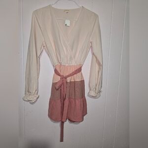 NWT Multi Colored Dress from Main Street. Women's medium